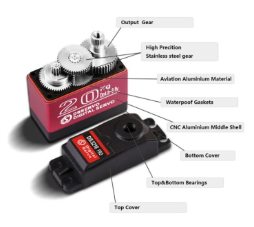 DS005 SERVO DS3218 PRO High Speed 23.5KG/0.1sec
